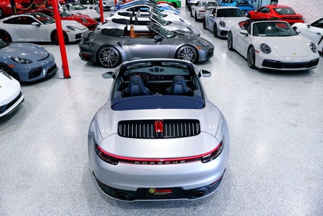 2020 Porsche CARRERA 4S CABRIOLET GT SILVER....10,360 Miles...Exceptional - 23043607 - 20