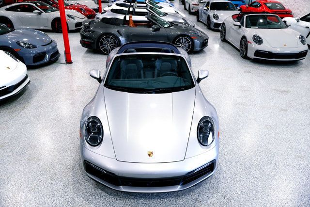 2020 Porsche CARRERA 4S CABRIOLET GT SILVER....10,360 Miles...Exceptional - 23043607 - 21