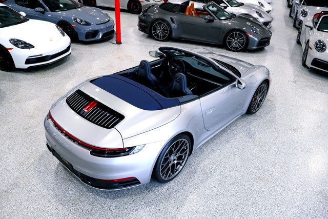 2020 Porsche CARRERA 4S CABRIOLET GT SILVER....10,360 Miles...Exceptional - 23043607 - 6