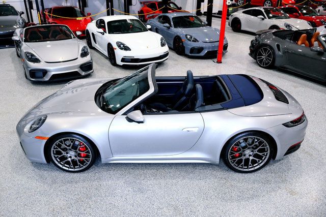 2020 Porsche CARRERA 4S CABRIOLET GT SILVER....10,360 Miles...Exceptional - 23043607 - 8