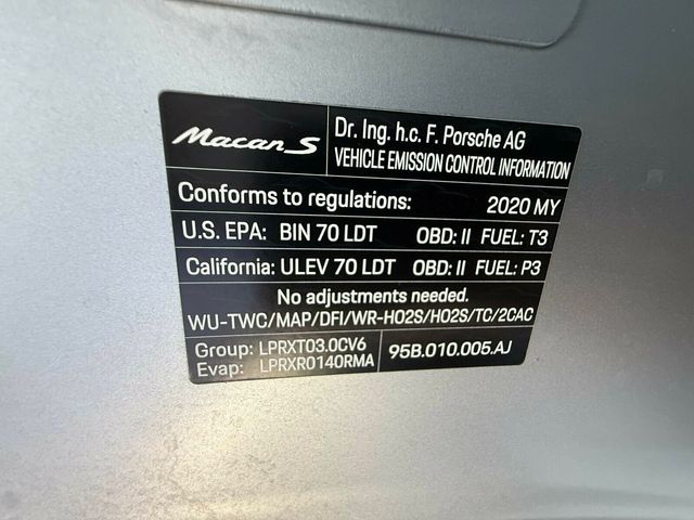2020 Porsche Macan S, Premium Pack Plus, 21" Sport Classic Wheels, Park Assist  - 22995006 - 37