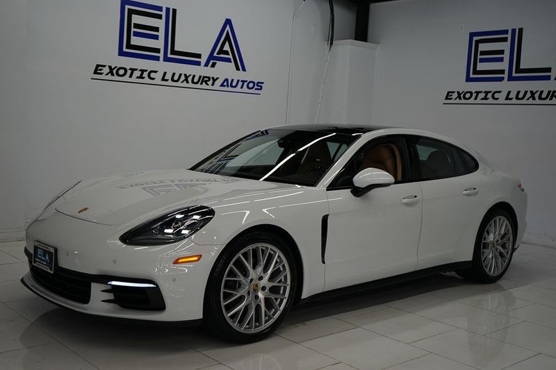 2020 Porsche Panamera ONE OWNER SINCE NEW!  SPORT DESIGN WHEELS!! ALL WHEEL DRIVE! SP - 22623792 - 1