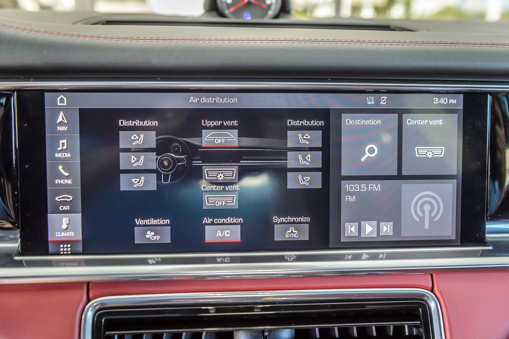 2020 Porsche Panamera PANAMERA - WHITE ON RED LEATHER - NAV - PANO ROOF - BLUETOOTH - 22901827 - 18