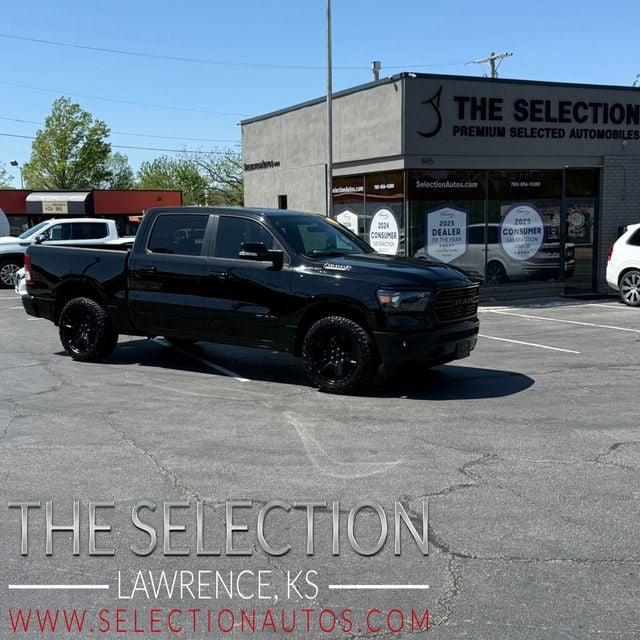 2020 Ram 1500 BIG HORN 4X4 CREW CAB NIGHT EDITION & BIGHORN 2 PKG - 23012932 - 0