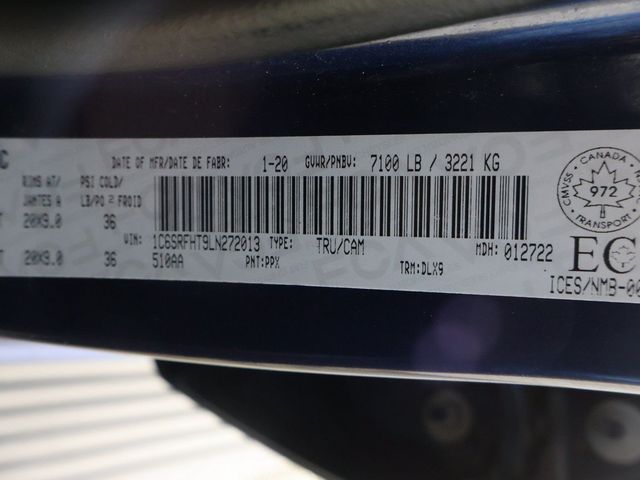 2020 Ram 1500 Limited 4x4 Crew Cab 5'7" Box - 23086931 - 56