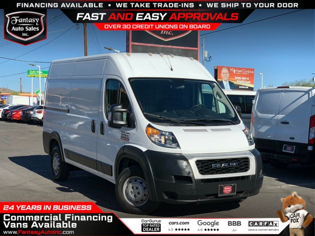 2020 RAM ProMaster Cargo Van Base photo 40