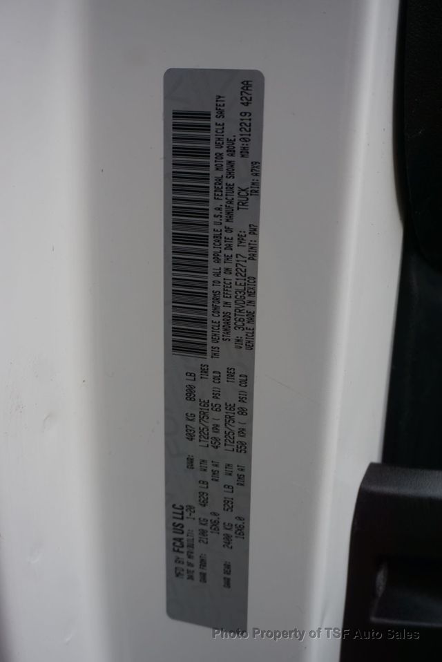 2020 Ram ProMaster Cargo Van 2500 High Roof 159" WB - 22993642 - 33