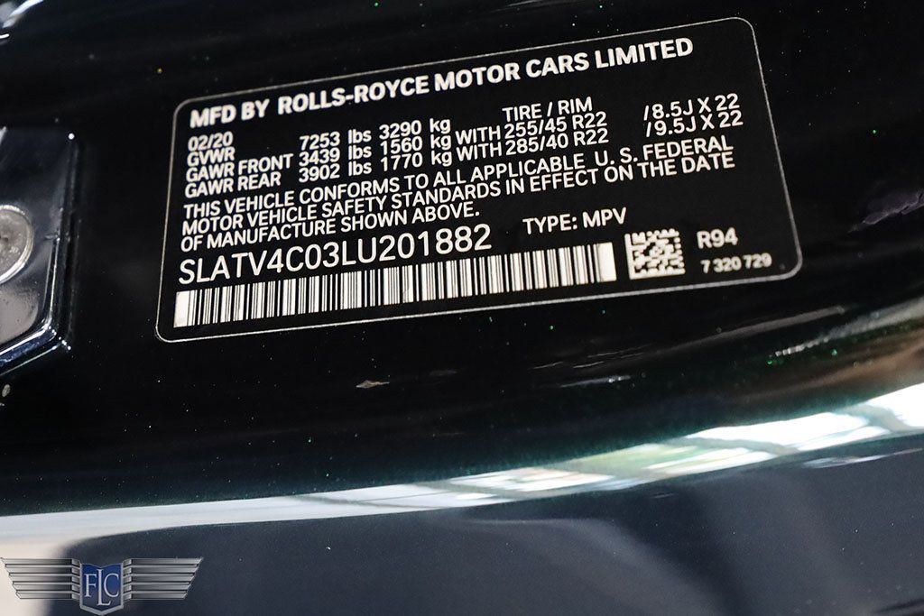 2020 Rolls-Royce Cullinan Sport Utility - 22292431 - 46