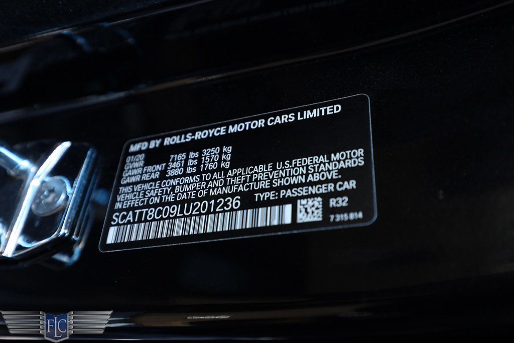 2020 Rolls-Royce Phantom Extended Wheelbase Sedan - 22909109 - 43