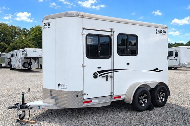 2020 Shadow 2 Horse Slant with Drop Feed Windows & Escape Door  - 23084849 - 1