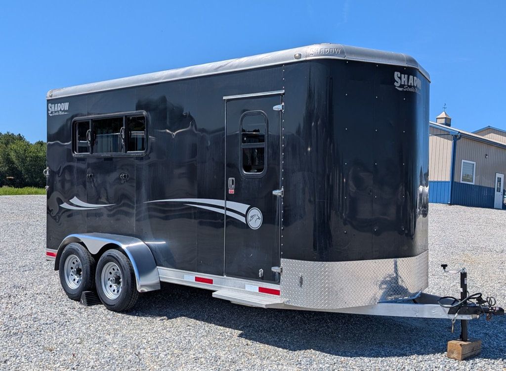 2020 Shadow 3 Horse Slant with Drop Feed Windows  - 22923048 - 1
