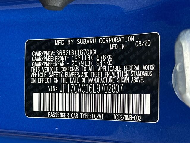 2020 Subaru BRZ Limited Manual - 22959159 - 21