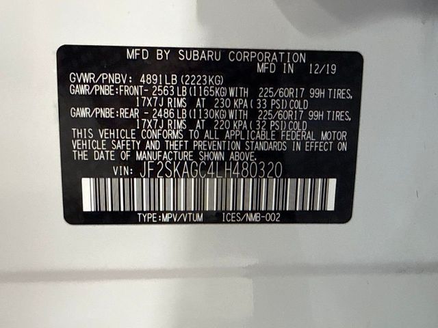 2020 Subaru Forester Premium CVT - 23075885 - 29