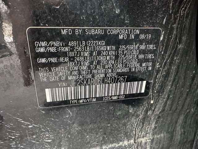 2020 Subaru Forester Sport CVT - 22979510 - 41