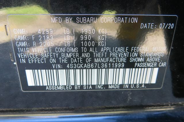 2020 Subaru Impreza 4-door CVT - 23028984 - 35