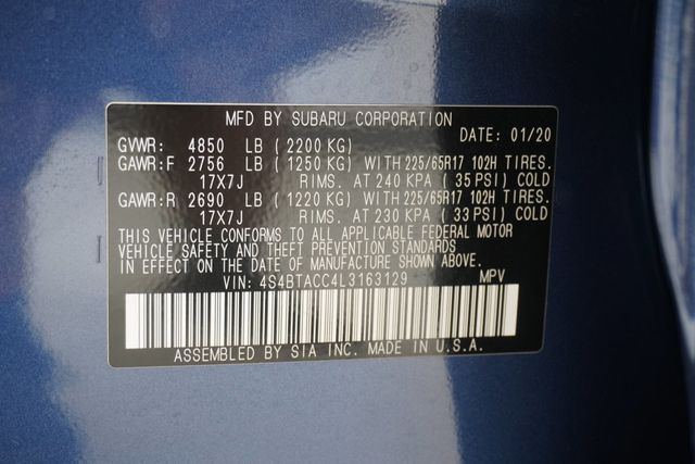2020 Subaru Outback Premium - 23027628 - 28