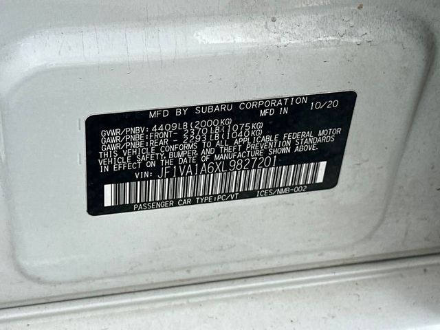 2020 Subaru WRX Manual - 22913764 - 21