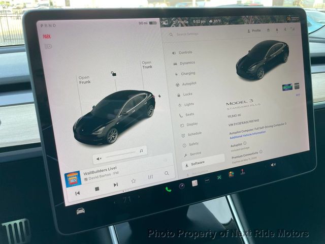 2020 Tesla Model 3 2020 TESLA MODEL 3 STANDARD RANGE PLUS 1-OWNER 615-730-9991 - 23013785 - 19