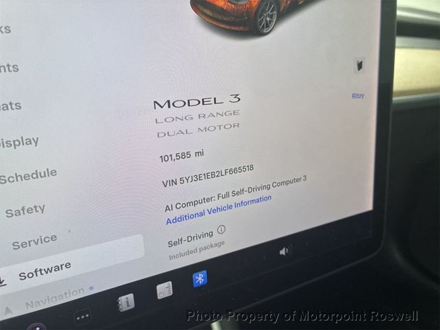 2020 Tesla Model 3 Long Range AWD - 23024710 - 2