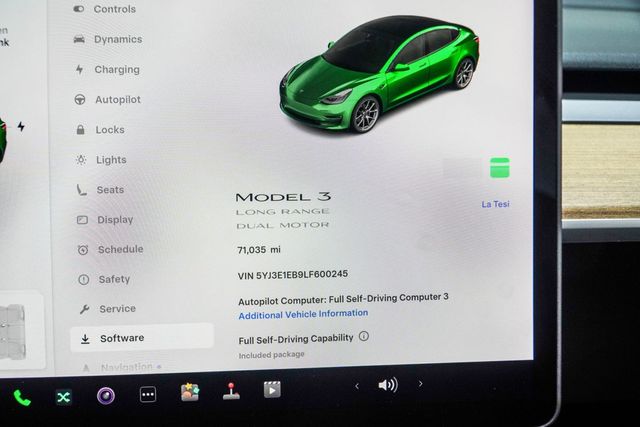 2020 Tesla Model 3 Long Range AWD - 23016618 - 25