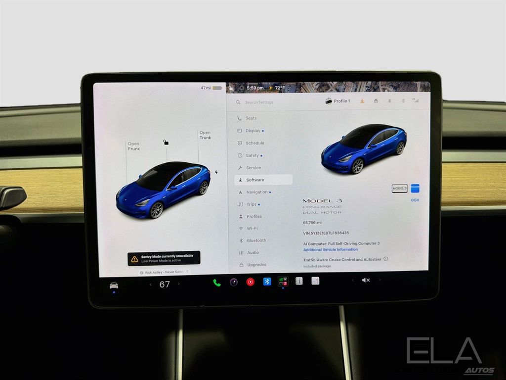 2020 Tesla Model 3 Long Range AWD - 23070346 - 15