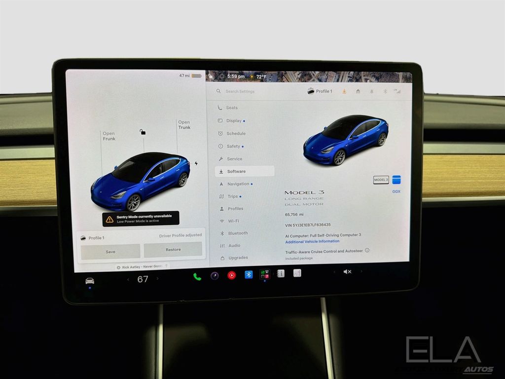 2020 Tesla Model 3 Long Range AWD - 23070346 - 38