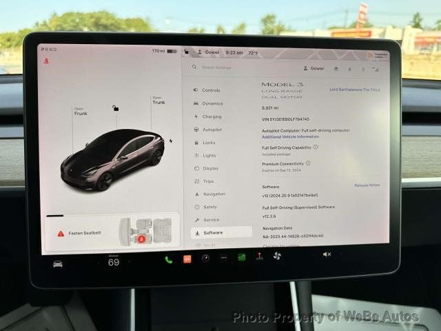 2020 Tesla Model 3 Long Range AWD - 22563729 - 21