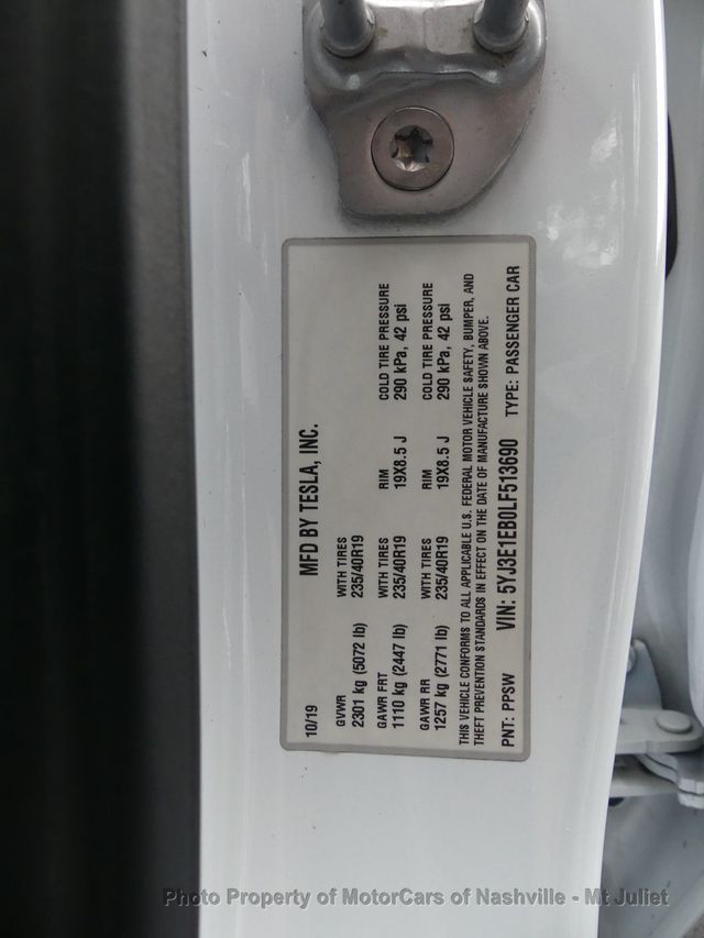 2020 Tesla Model 3 Long Range AWD - 22939300 - 44