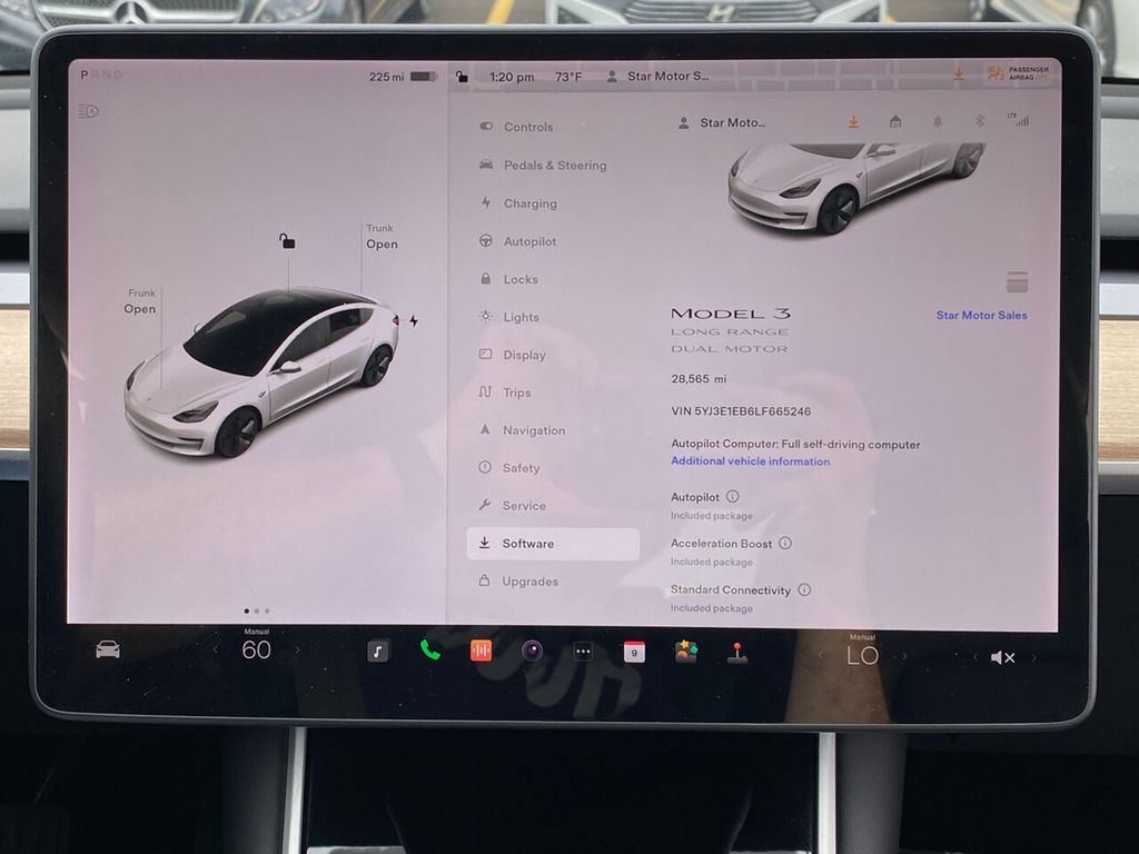 2020 Tesla Model 3 Long Range AWD - 22058140 - 2