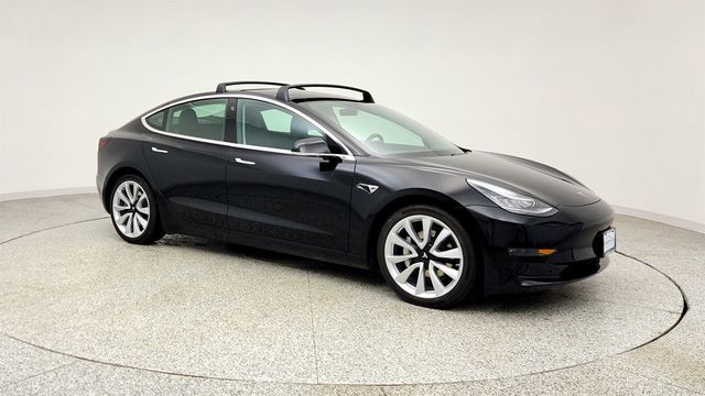 2020 Tesla Model 3 Long Range AWD w/ 19'' Wheels & Roof Rack - 23011552 - 2