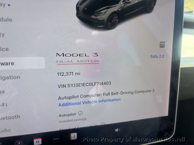 2020 Tesla Model 3 Performance AWD - 22946151 - 1