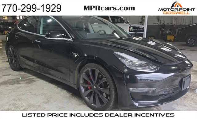 2020 Tesla Model 3 Performance AWD - 23040696 - 0