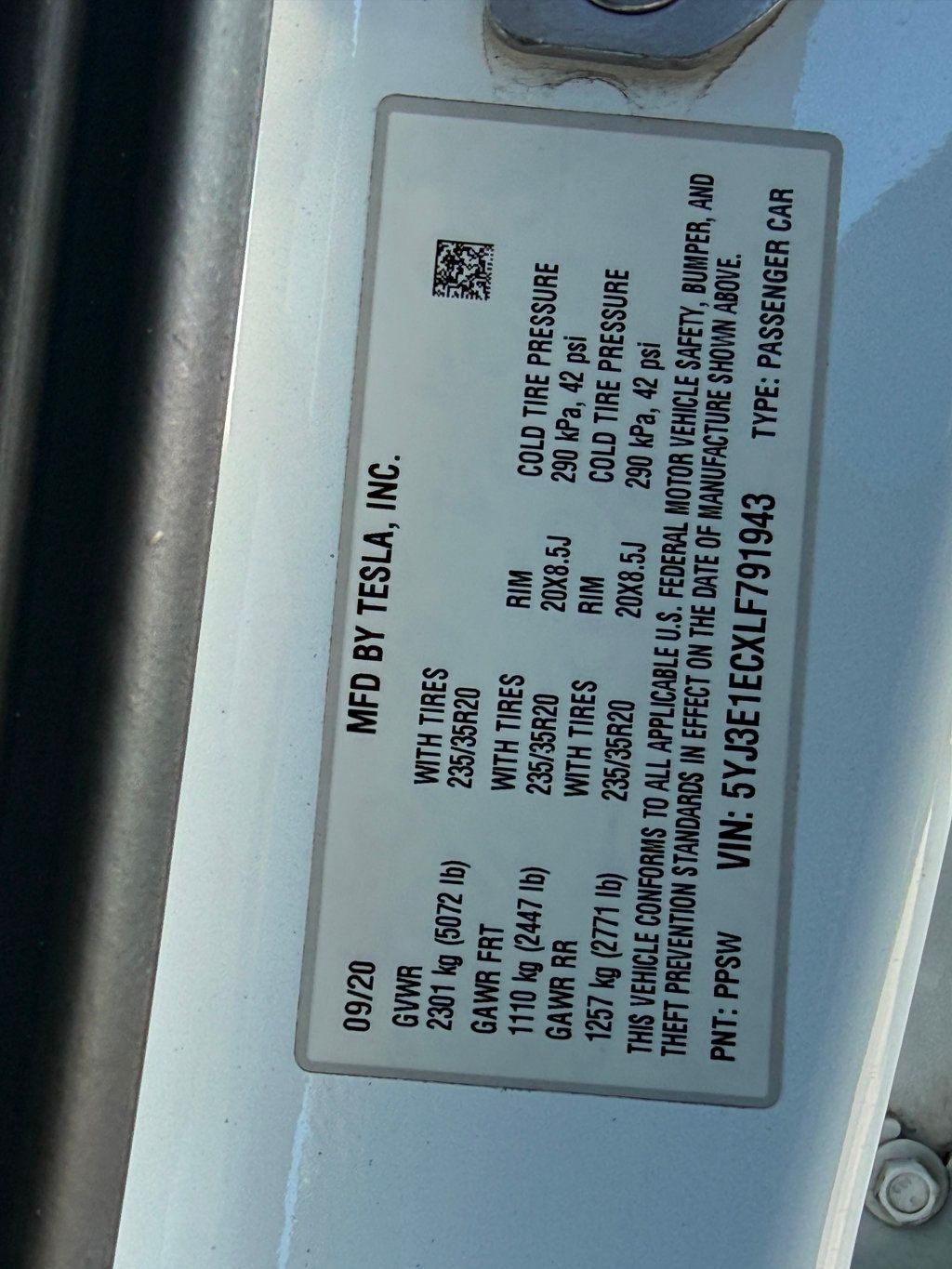 2020 Tesla Model 3 Performance AWD - 22924132 - 36