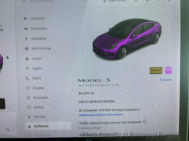 2020 Tesla Model 3 Standard Range Plus RWD - 23053835 - 18