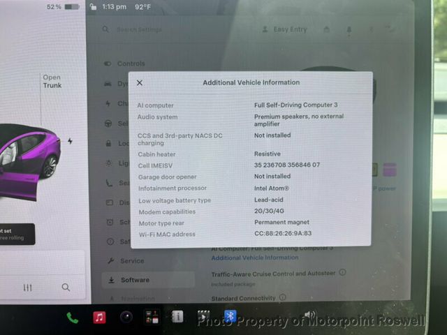 2020 Tesla Model 3 Standard Range Plus RWD - 23053835 - 19