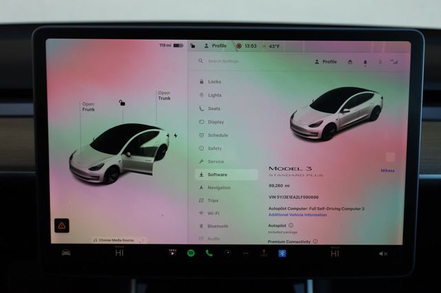 2020 Tesla Model 3 Standard Range Plus RWD - 22972616 - 33