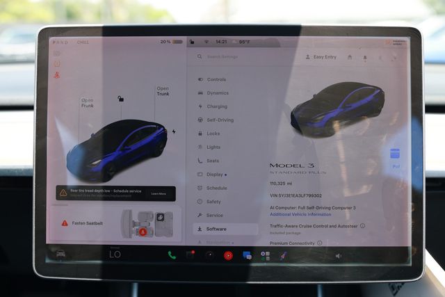 2020 Tesla Model 3 Standard Range Plus RWD - 23038845 - 34