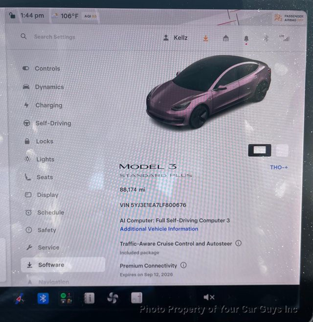 2020 Tesla Model 3 Standard Range Plus RWD - 23067321 - 12