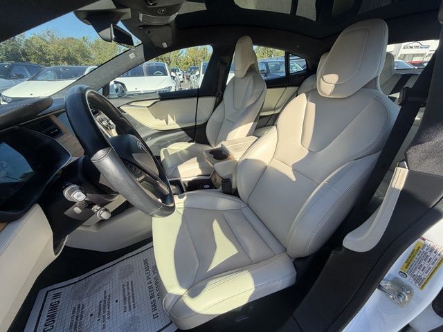 2020 Tesla Model S Long Range AWD *Ltd Avail* w/ Cream Premium Seat Trim & Oak Wood - 23091785 - 10