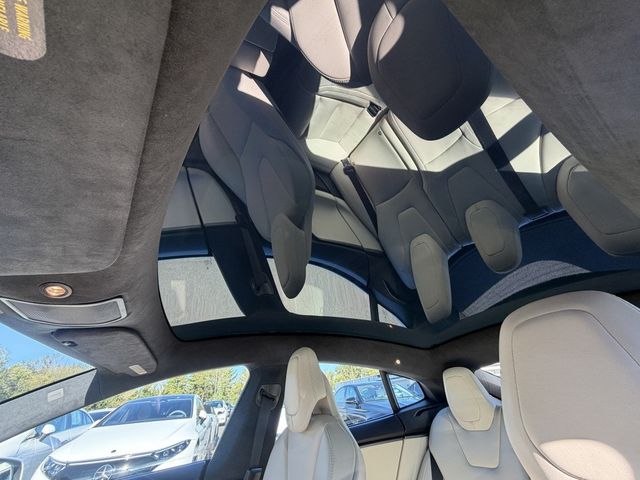 2020 Tesla Model S Long Range AWD *Ltd Avail* w/ Cream Premium Seat Trim & Oak Wood - 23091785 - 12