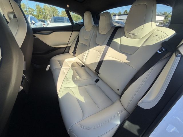 2020 Tesla Model S Long Range AWD *Ltd Avail* w/ Cream Premium Seat Trim & Oak Wood - 23091785 - 25