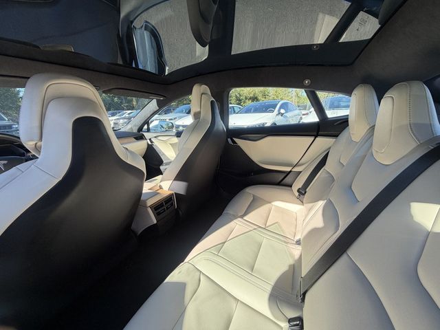 2020 Tesla Model S Long Range AWD *Ltd Avail* w/ Cream Premium Seat Trim & Oak Wood - 23091785 - 27