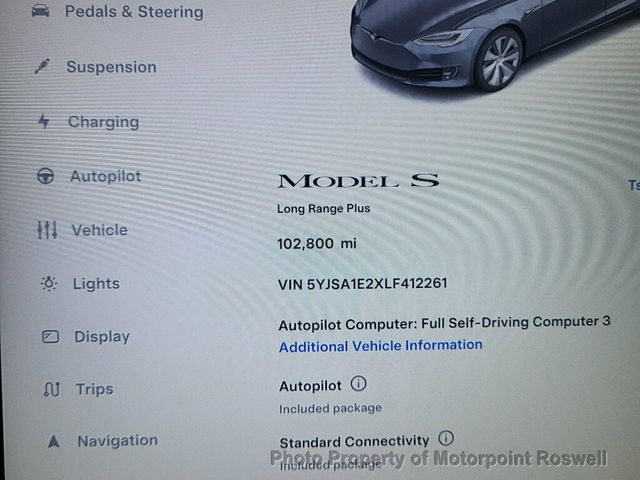 2020 Tesla Model S Long Range Plus AWD - 22986504 - 4