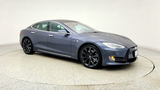 2020 Tesla Model S Long Range Plus AWD w/ 21'' Wheels & Panoramic Glass Roof - 22997471 - 2