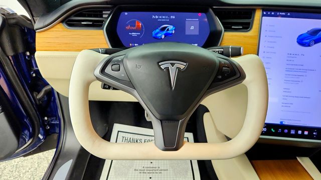 2020 Tesla Model S Long Range Plus AWD w/ Cream Premium Interior - 23070985 - 12