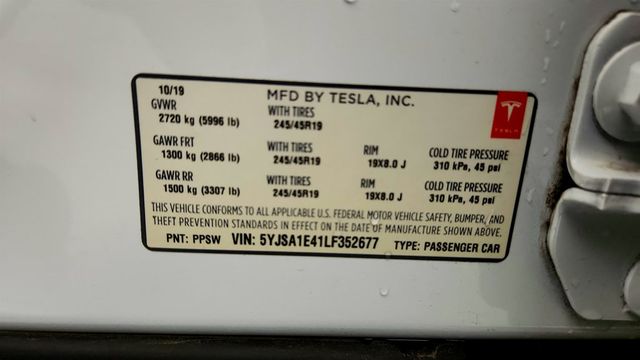 2020 Tesla Model S Performance AWD - 23026782 - 23