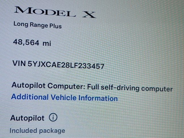 2020 Tesla Model X Long Range Plus AWD - 22637574 - 27