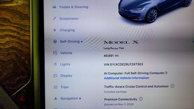 2020 Tesla Model X Long Range Plus AWD w/ 22'' Onyx Black Wheels - 23094485 - 13