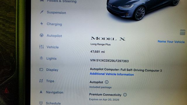 2020 Tesla Model X Long Range Plus AWD w/ 22'' Onyx Black Wheels - 23006263 - 13