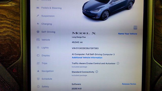 2020 Tesla Model X Long Range Plus AWD w/ 22'' Onyx Black Wheels - 23054400 - 12